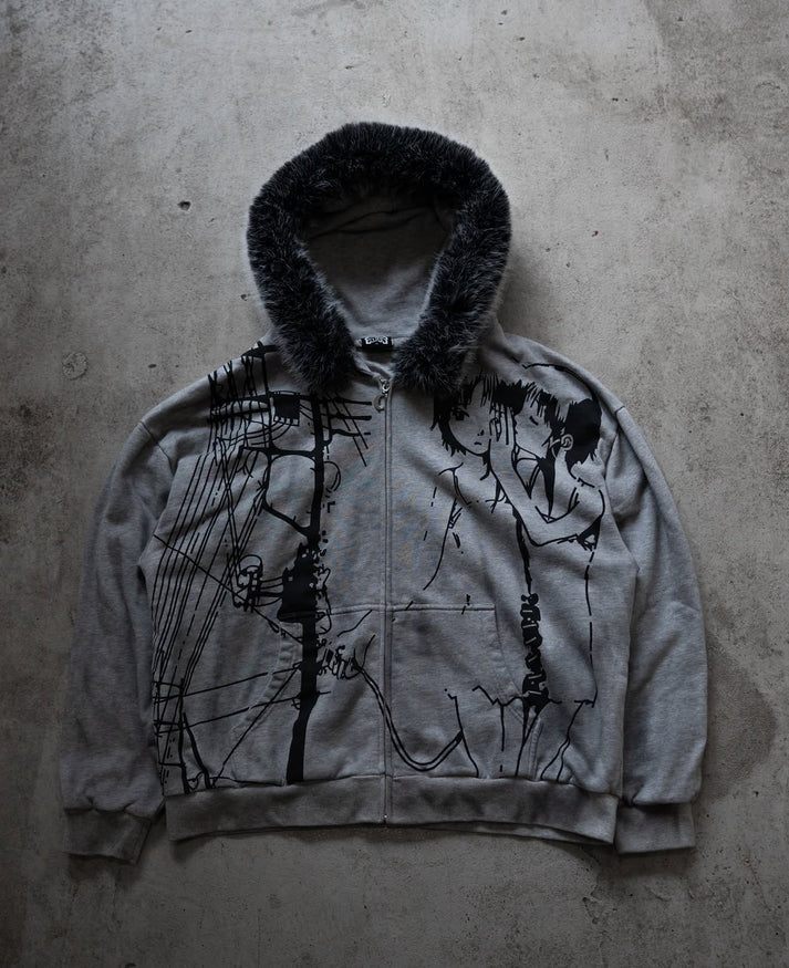 lezi wir'e  zip-up